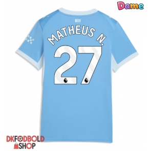 Manchester City Matheus Nunes #27 Hjemmebanetrøje Dame 2026-27 Kort ærmer